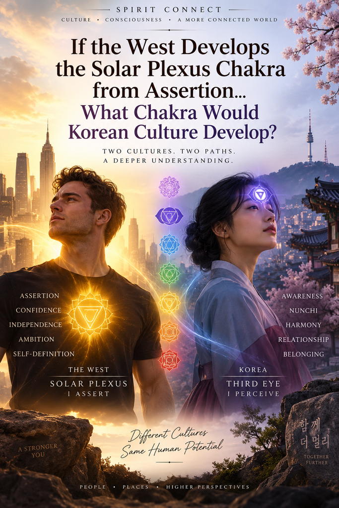 If the West Develops the Solar Plexus, What Chakra Does Korean Culture Develop?